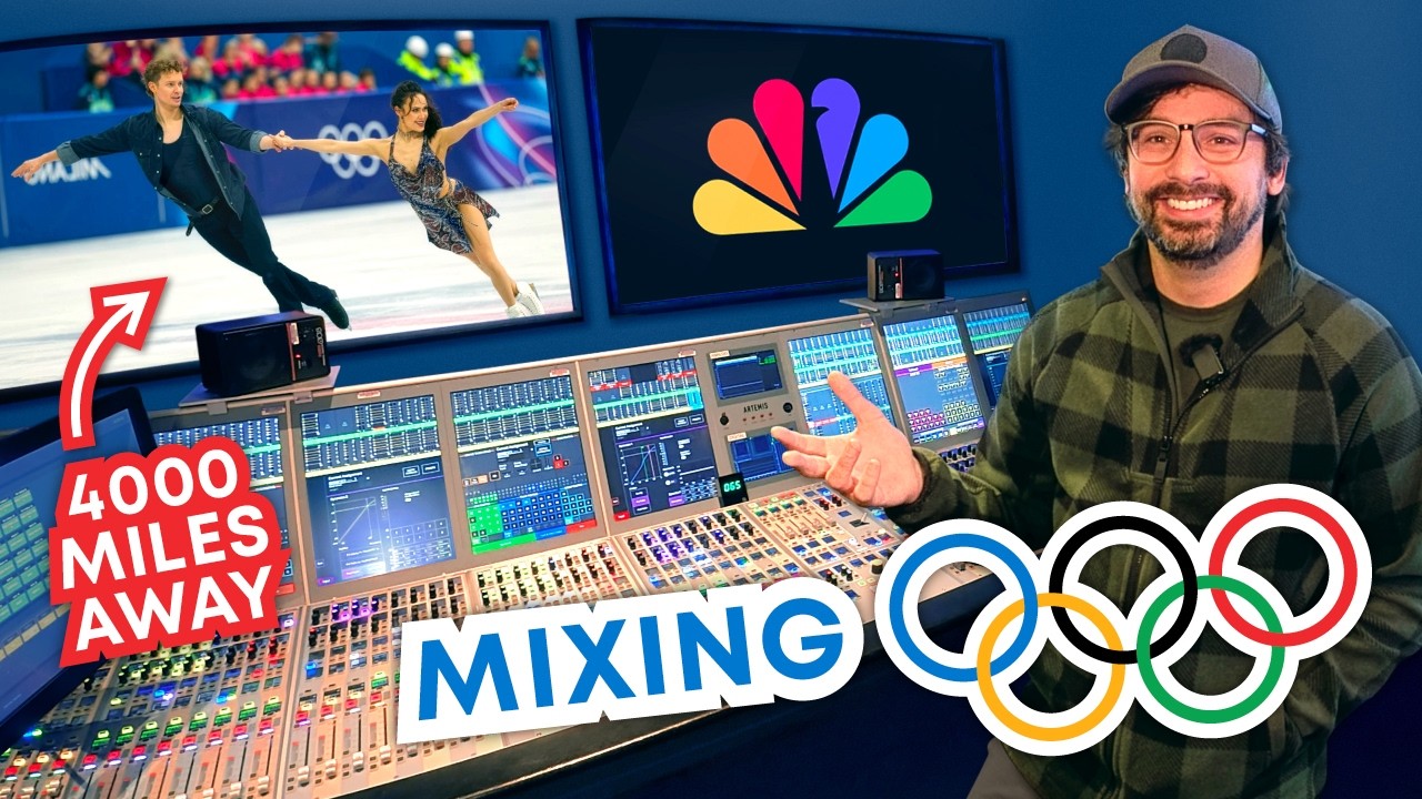 How the Olympics Are Mixed LIVE 4,000 Miles Away