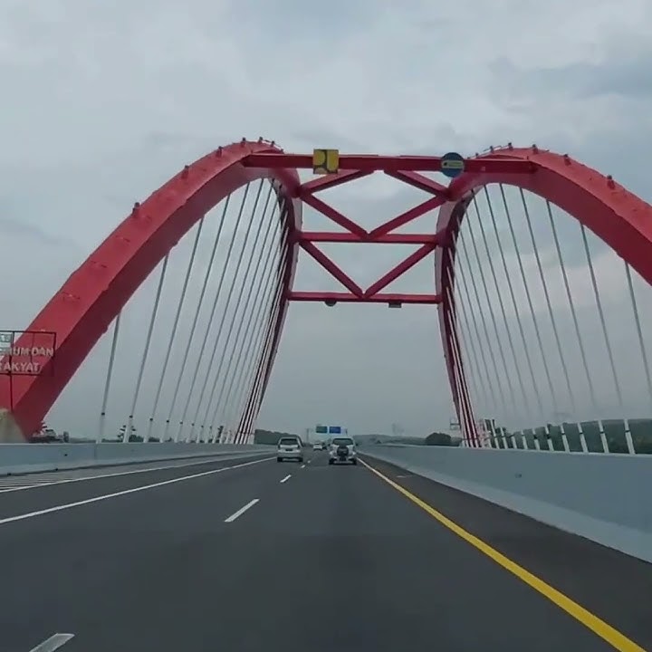 story wa melewati jembatan tol perbatasan baken batang kendal #shortvideo #toltransjawa #yasirlana