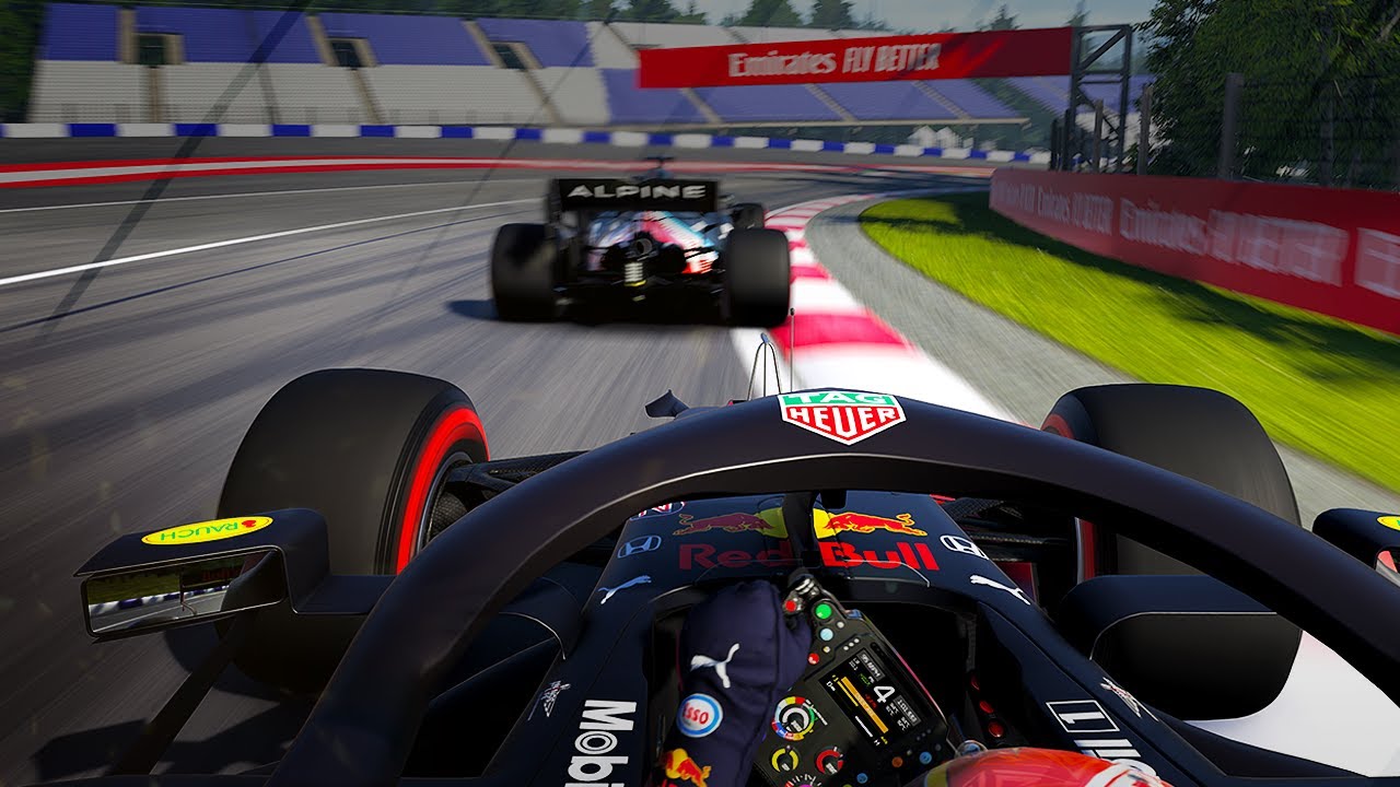 F1 21 Mod Gameplay Racing Perez S Red Bull F1 21 Car Youtube