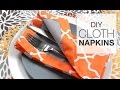 How to Sew Fabric Napkins (Tutorial)
