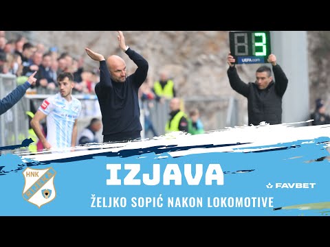 Željko Sopić nakon Lokomotive 23. kolo (2023./2024.)