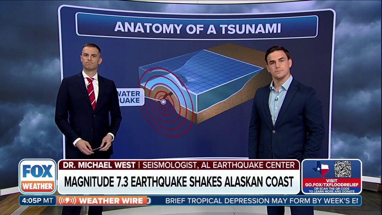 Magnitude 7.3 Earthquake Shakes Alaska