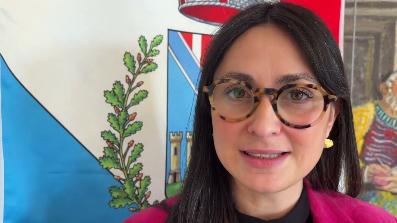 Pieve in Rosa: Valentina Lucchetta, assessore alle pari opportunità del comune di Pieve di Soligo.