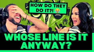 IMPOSSIBLE NOT TO FIND THIS FUNNY! First time reaction 'Whose Line Is It Anyway - Questions Only'!