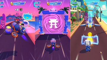 Talking Tom Hero Dash Walkthrough Gameplay Ep 9 – Speed Chase (iOS, Android)