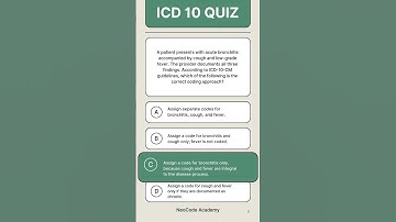 ICD-10-CM Guidelines Quiz | Medical Coding AAPC-CPC Exam Practice