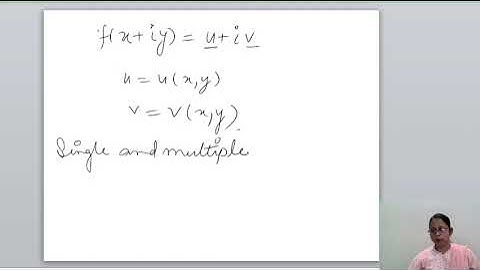 Complex Analysis Lecture 17 (Functions)
