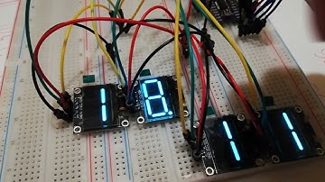 NTP clock with 7-segment numbers on 4 OLED displays (2)
