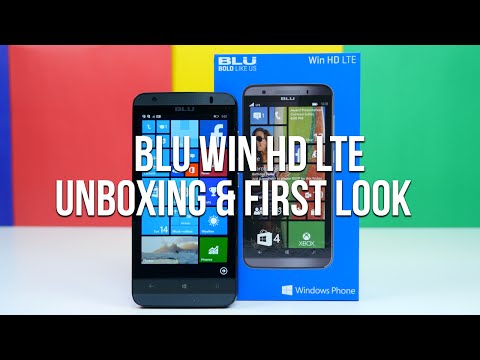 BLU Win HD LTE Unboxing and First Look