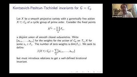 Brendan Hassett (July 24, 2020):  Symbols, birational geometry, and computations