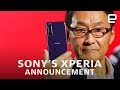 Sony's Xperia announcement in 7 minutes
