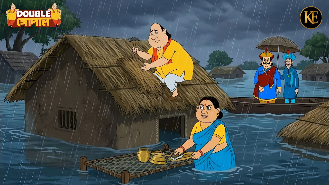 ভয়াবহ বন্যায় ভেঙে গেল গোপাল দাদার ঘর, চোখে অসহায়ের জল! || Gopal Bhar || New Episode 2026