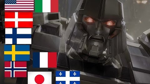 Transformers One, I am Megatron ! (Multi-language)