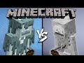 Stray vs. Skeleton - Minecraft