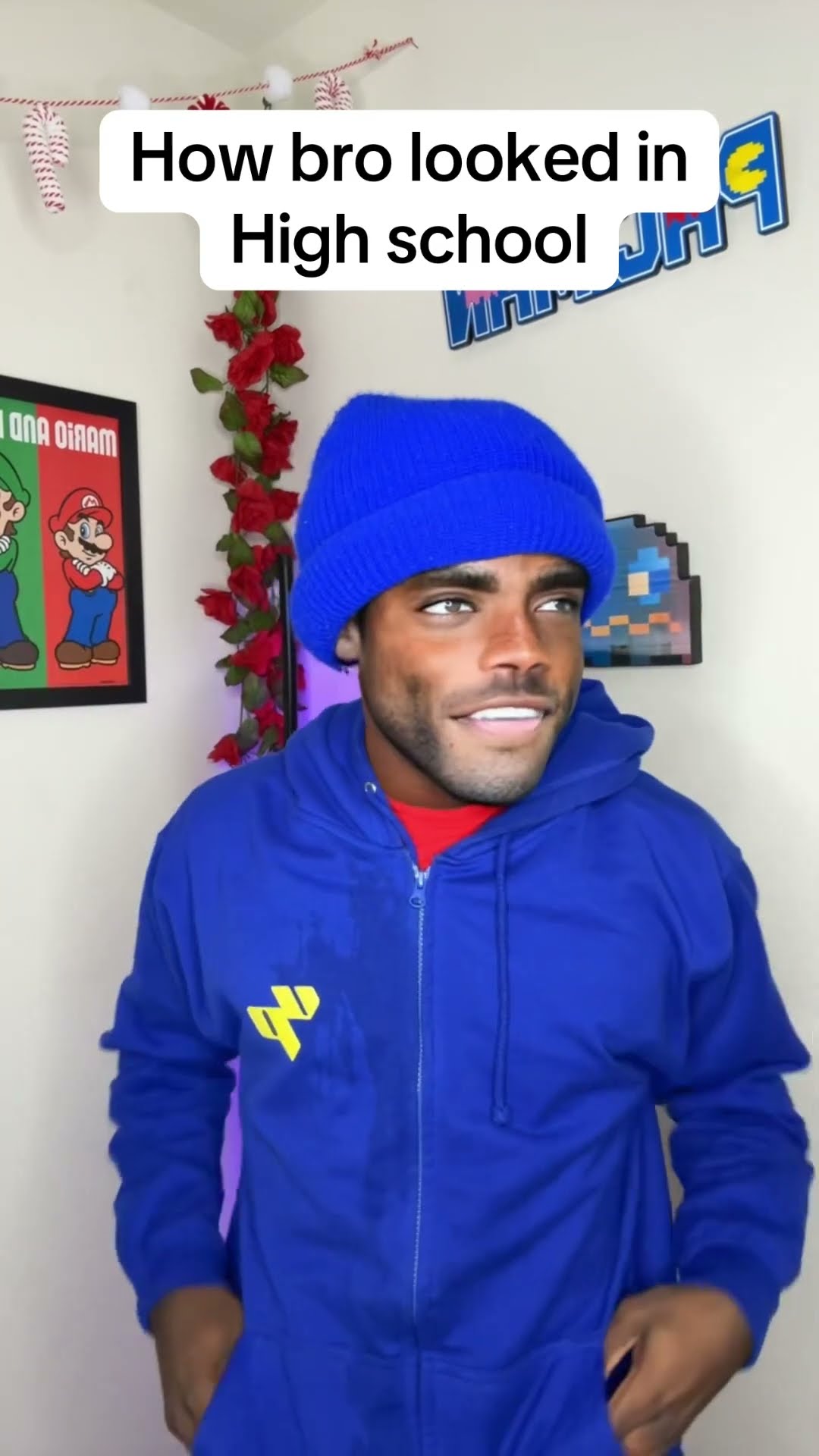 How bro looked in middle school ?