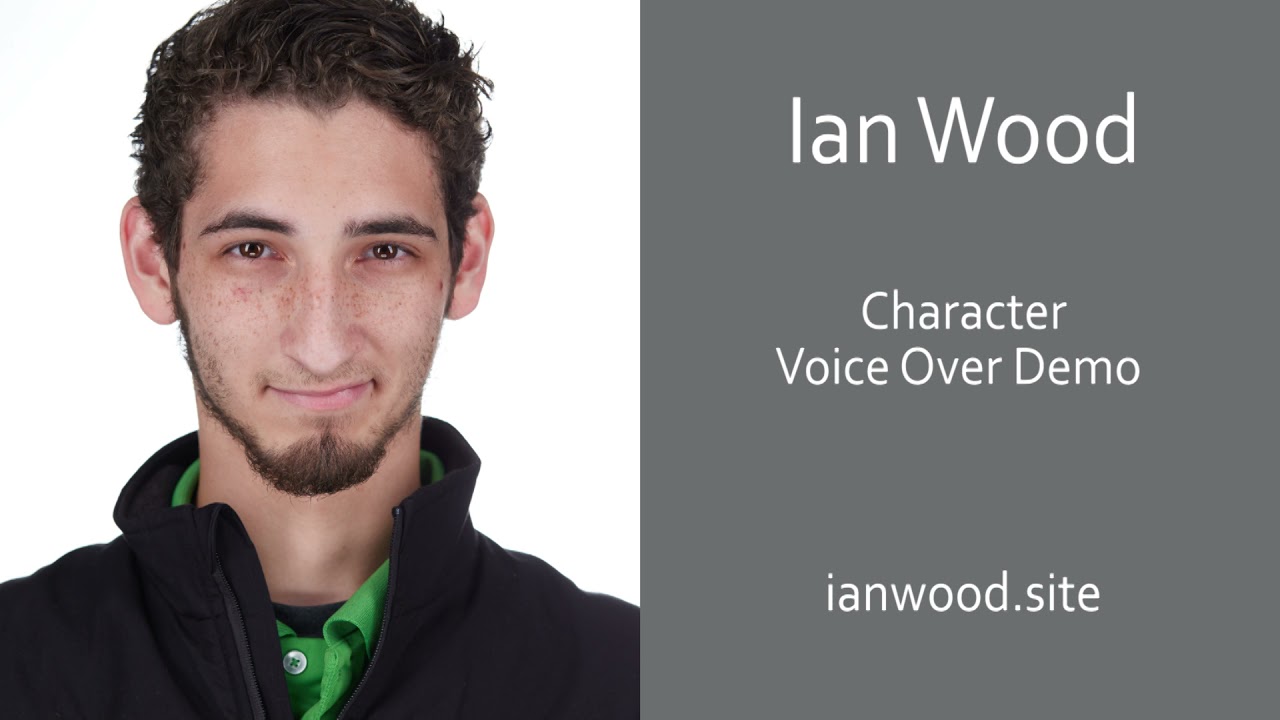 Ian Wood - Animation Voice Over Demo
