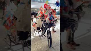 Interesting street vendor in Sydney! #shorts #streetvendor #flags
