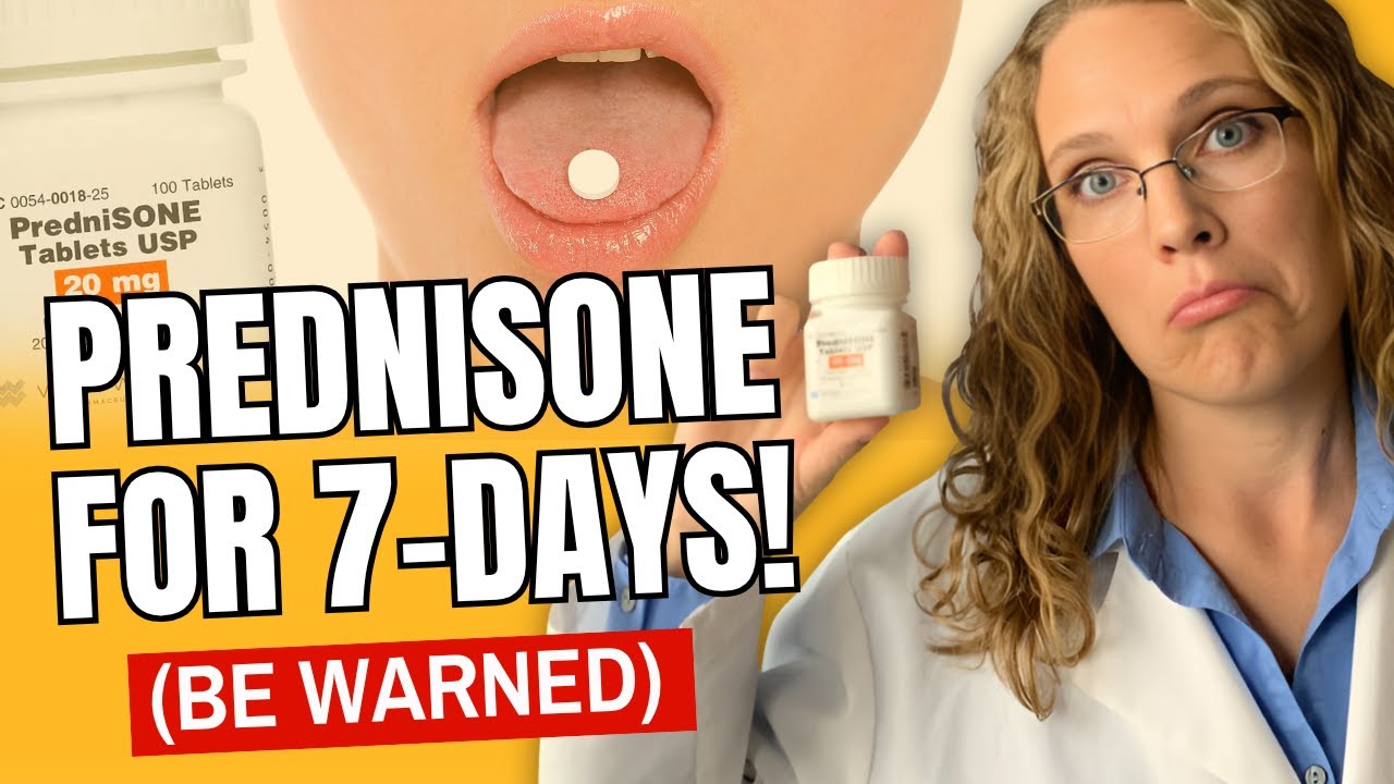 7-Day Prednisone Treatment: Short-Term Prednisone Side Effects You NEED to Know