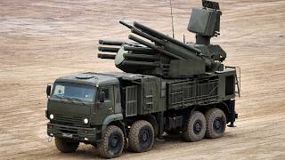 Russian Pantsir Air Defence System in Action | SHORAD Missile & Gun System