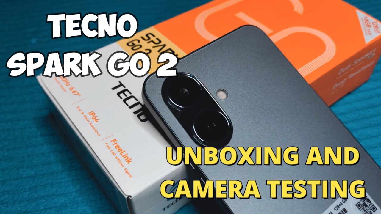 Tecno Spark Go 2 Unboxing and Camera Testing