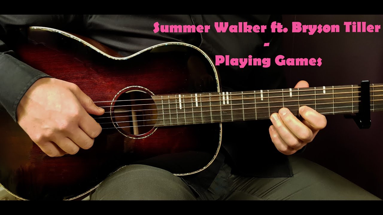 Playing Games Guitar Chords - Summer Walker 