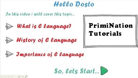 What is C language || Importance & History of C Language || In Hindi Part-1