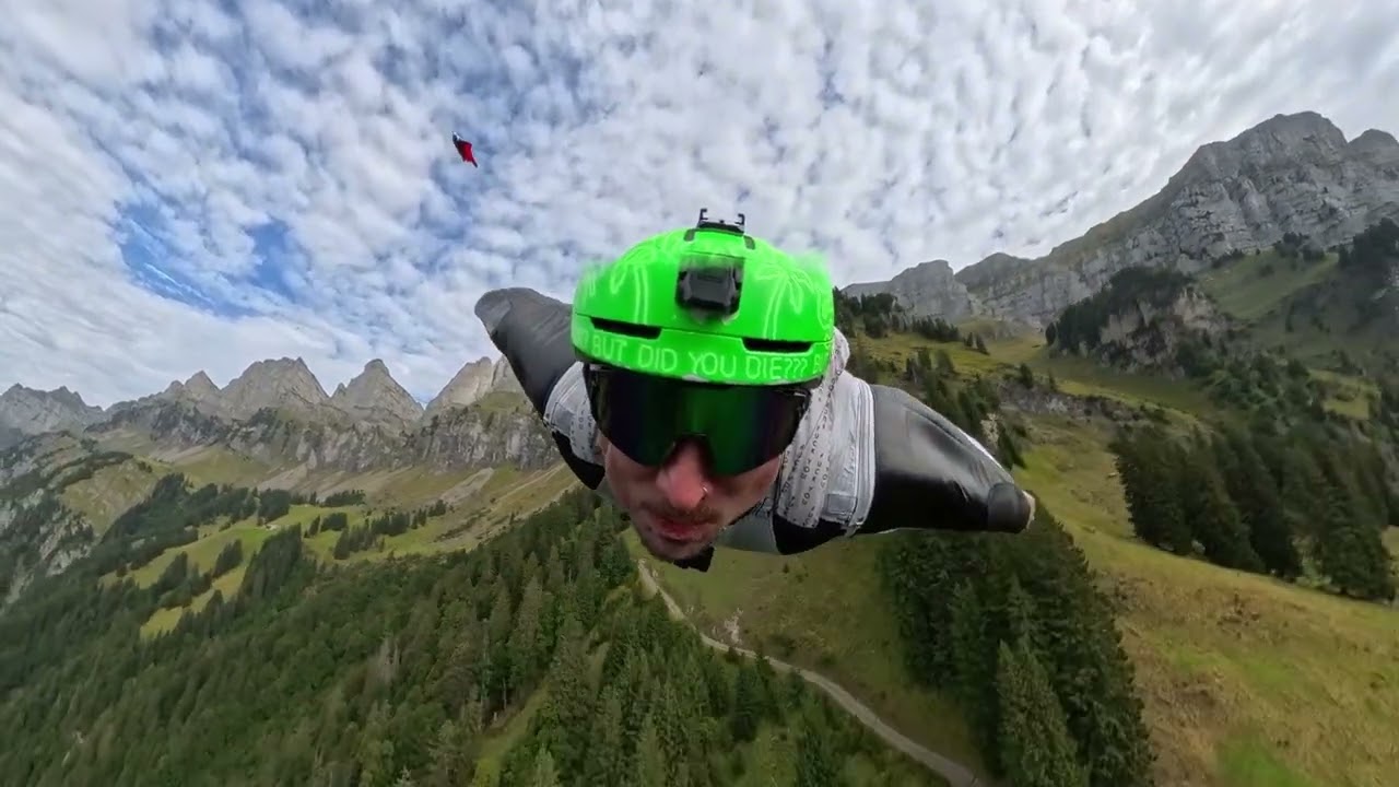European Summer Flights Wingsuit Base Jumping
