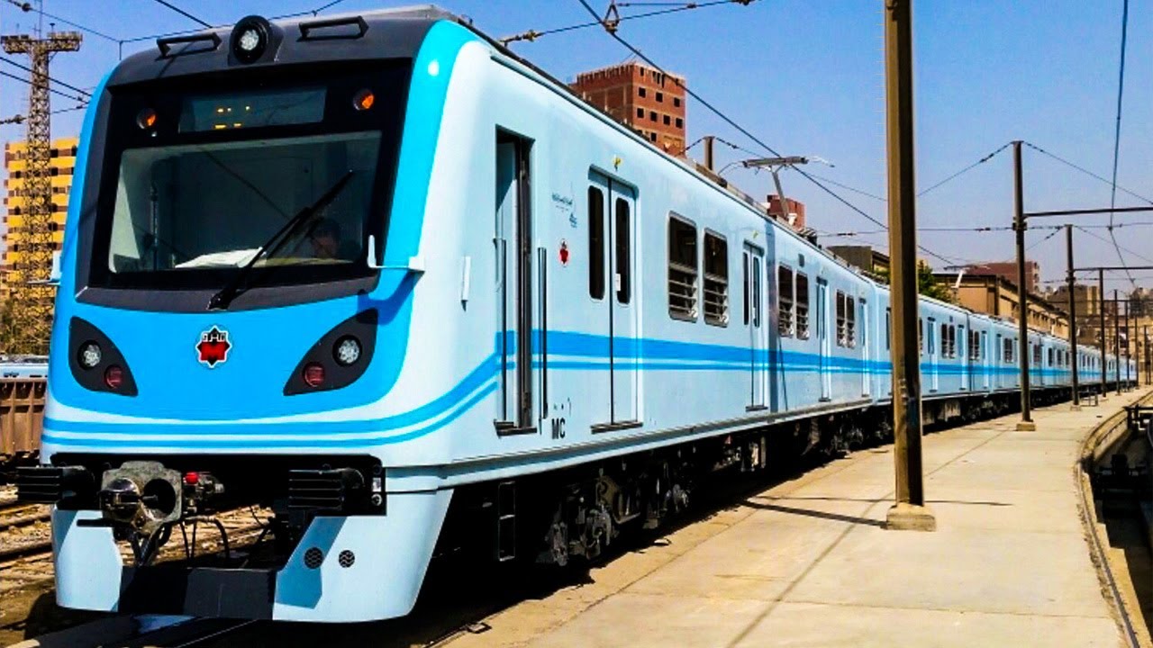 Cairo Subway train Hyundai Rotem Line 1