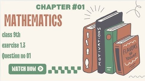 MATHS|class 9th |chapter  01| matrices and determinants|exercise 1.3| Question 01|@TrainYourBrain_45