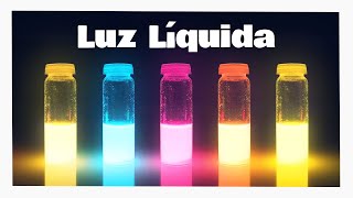 ¡Cómo hacer LUZ LÍQUIDA! | La Quimioluminiscencia