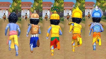 Little Krishna Epic Run in Supreme Krishna, Warrior Krishna, Mighty Krishna, Ultimate Krishna