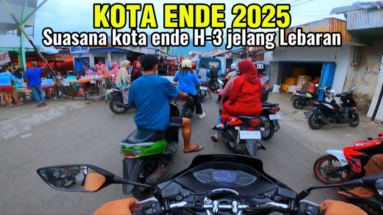 RAME POLL‼️ Keliling Kota ende H-3 jelang hari raya idul fitri tahun 2025 Macet total