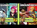 2XKO ▰ WARNEDJACKA (Vi-Warwick) vs DINGUSPUNCH (Akali-Blitzcrank) ▰ 2XKO Pro Replays