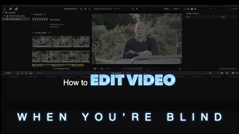 How to edit VIDEO when you