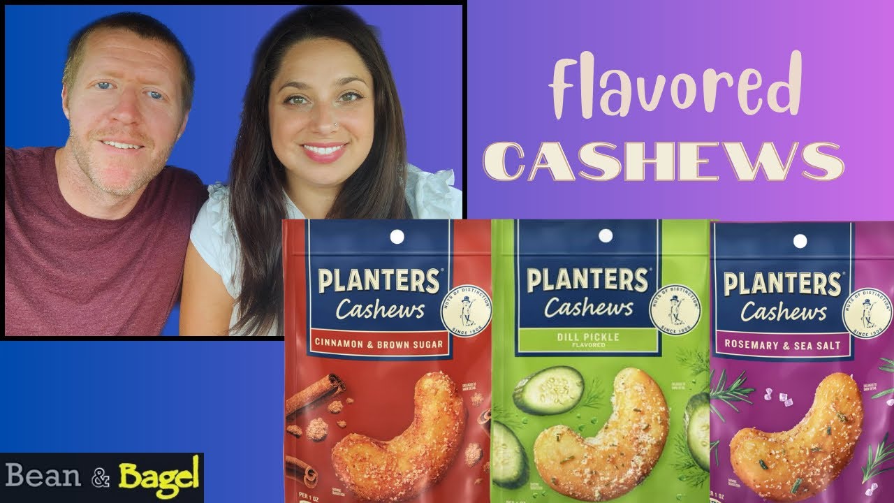 Married Midwesterners Try 3 New Planters Flavored Cashews!