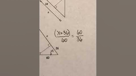 Altitude and Leg Rule with X on the Hypotenuse