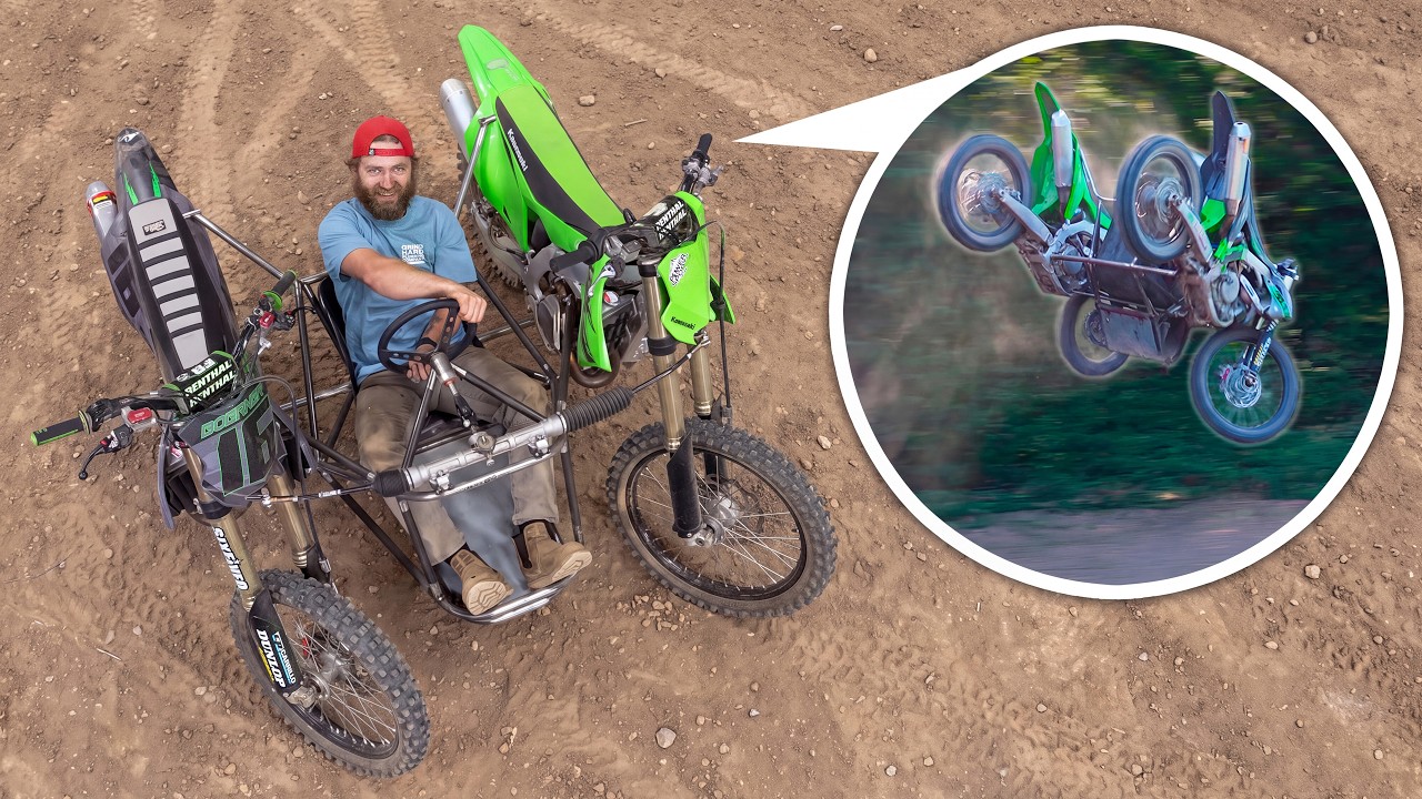 I Built a Car out of Dirt Bike [ENDS BADLY]