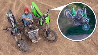I Built a Car out of Dirt Bike ENDS BADLY