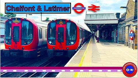 Trains at Chalfont & Latimer Station [CHO] - LU/CHML (04/08/2024)