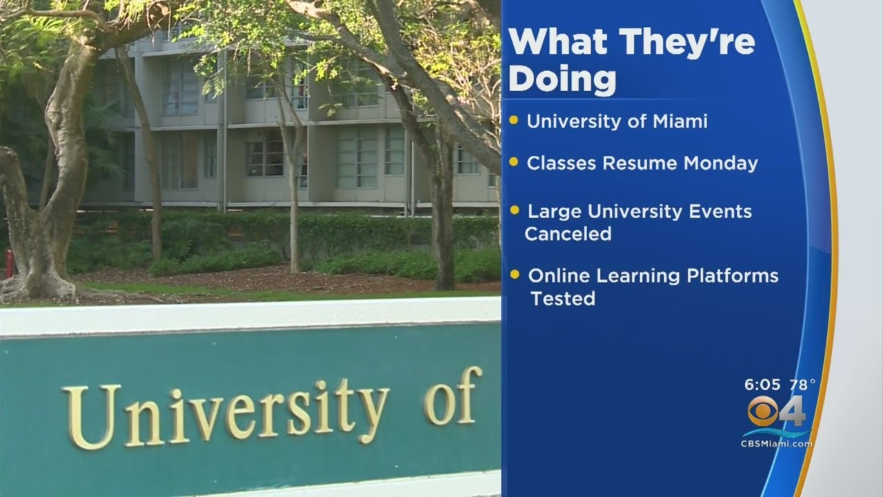 Coronavirus Has State Universities Transitioning To Online Classes For ...