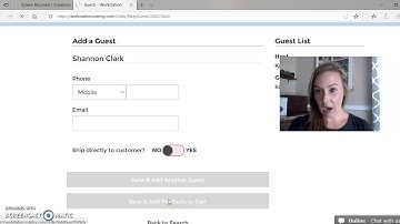 Video 5: Entering orders and closing a party