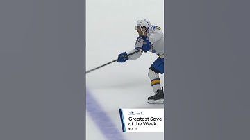 Ullmark makes desperation stick stop for Greatest Save😮