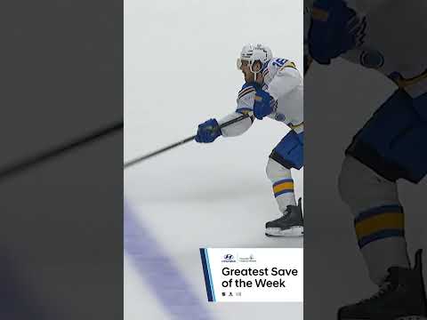 Ullmark makes desperation stick stop for Greatest Save😮