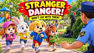 Stranger Danger! 😱 Never Go With Strangers | Kids Safety Story | Kids Cartoon World