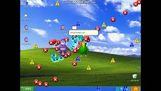 BonziBUDDY and MEMZ on Windows XP screenshot 1