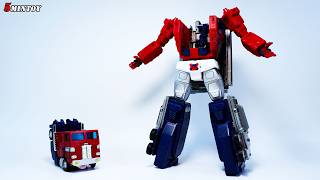 Combine with Trailer！MPG-09 Powermaster Optimus Prime Master Piece God Ginrai Unboxing