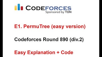 E1. PermuTree (easy version) || Codeforces Round 890