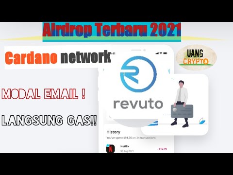 Airdrop Terbaru 2021 | REVUTO | Cardano Network | Modal email