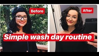 HOW I GOT MY CURLS BACK / WAVY HAIR ROUTINE
