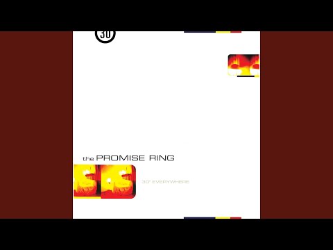 The Promise Ring - Red Paint
